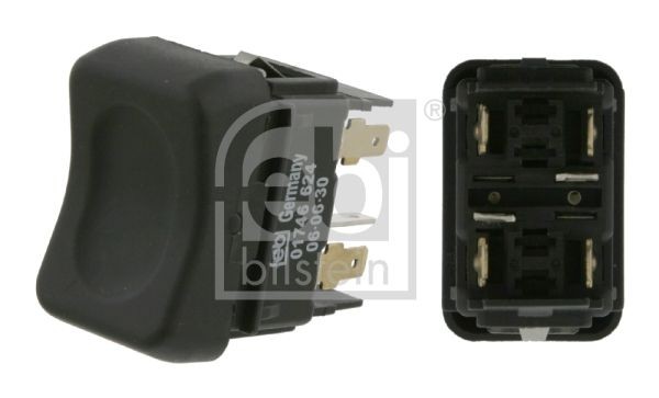 FEBI BILSTEIN Driver side Number of connectors: 6 Switch, window regulator 01746 buy