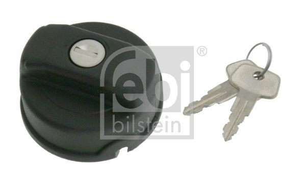 02211 FEBI BILSTEIN Gas tank CHEVROLET Lockable, with lock, with key, Plastic