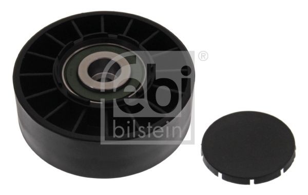 FEBI BILSTEIN with cap Ø: 80mm, Width: 31mm Tensioner pulley, v-ribbed belt 02249 buy