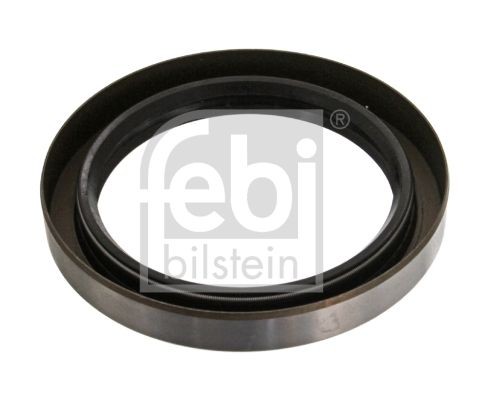 FEBI BILSTEIN 02258 Crankshaft seal frontal sided, NBR (nitrile butadiene rubber)