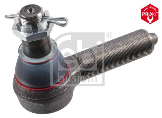 FEBI BILSTEIN 02953 Track rod end Cone Size 30 mm, febi Plus, Front Axle Left, Front Axle Right, with crown nut