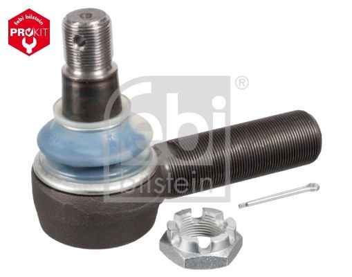 FEBI BILSTEIN Cone Size 30 mm, febi Plus, Rear Axle Left, Front Axle Left, Front Axle Right, Rear Axle Right, with crown nut Cone Size: 30mm, Thread Type: with right-hand thread Tie rod end 02954 buy