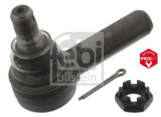 FEBI BILSTEIN 03132 Track rod end Cone Size 22 mm, Bosch-Mahle Turbo NEW, Front Axle Left, Front Axle Right, with crown nut