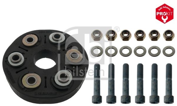FEBI BILSTEIN Bolt Hole Circle Ø: 100mm, Front, Ø: 146mm, Bosch-Mahle Turbo NEW, with bolts/screws, with washers, with nuts Num. of holes: 6 Joint, propshaft 03976 buy