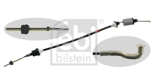 Original FEBI BILSTEIN Clutch cable 04207 for OPEL ASTRA