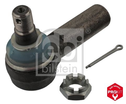 FEBI BILSTEIN Cone Size 22 mm, Bosch-Mahle Turbo NEW, Front Axle Left, Front Axle Right, with crown nut Cone Size: 22mm, Thread Type: with right-hand thread Tie rod end 04384 buy