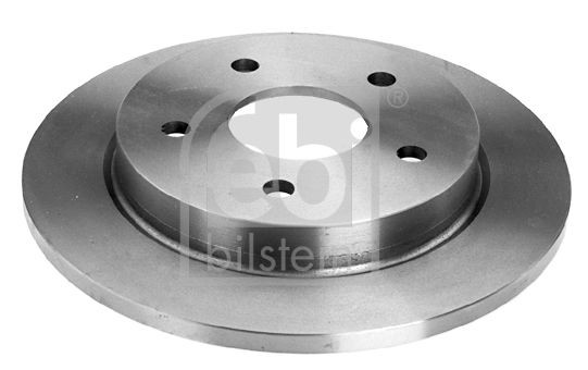 FEBI BILSTEIN 05654 Brake disc Rear Axle, 252,8x10mm, 5, solid, Coated