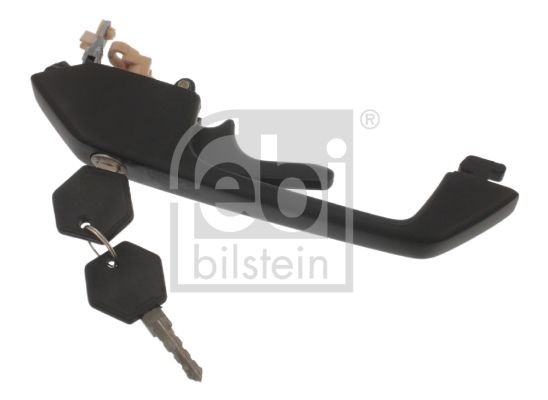 FEBI BILSTEIN Left, with lock barrel, with two keys, black Door Handle 05821 buy