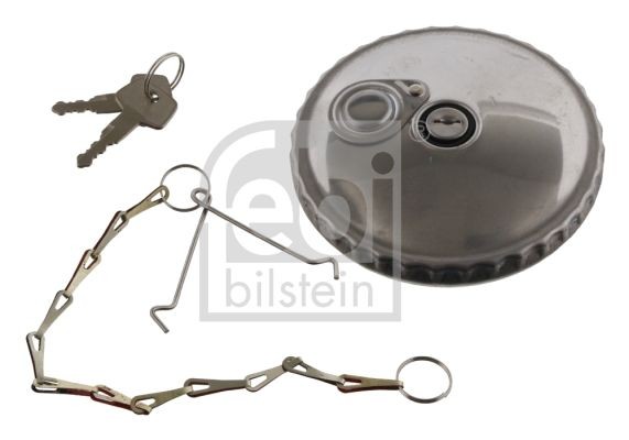 FEBI BILSTEIN 06056 Fuel cap 113, 86,5 mm, Lockable, with key, Aluminium