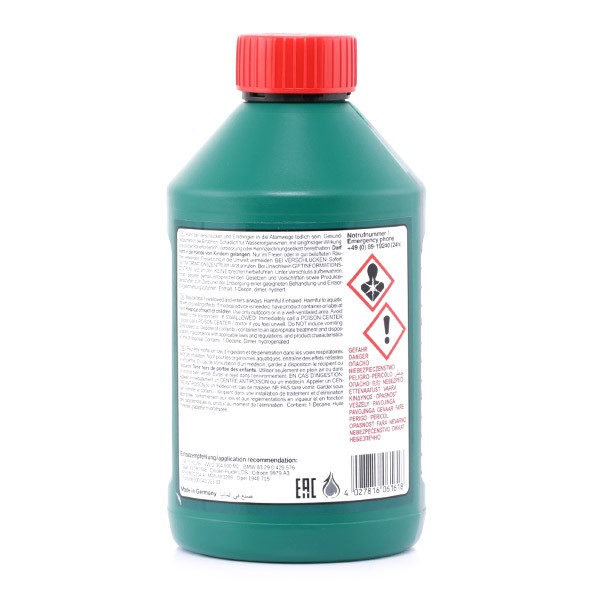 2L FEBI 46161 Zentralhydrauliköl Hydrauliköl Servoöl für VW BMW Opel Volvo  Grün 