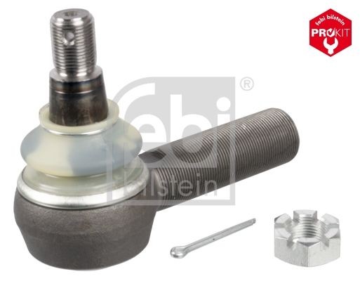 FEBI BILSTEIN Cone Size 28,6 mm, Front Axle Left, with crown nut Cone Size: 28,6mm, Thread Type: with left-hand thread Tie rod end 06239 buy