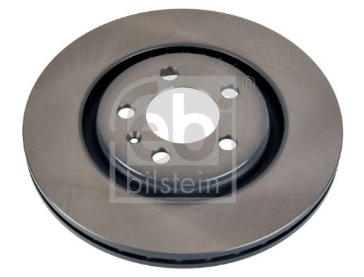 2 Brake Disc internally ventilated front No of Holes 4 febi bilstein 06512 Brake Disc Set 
