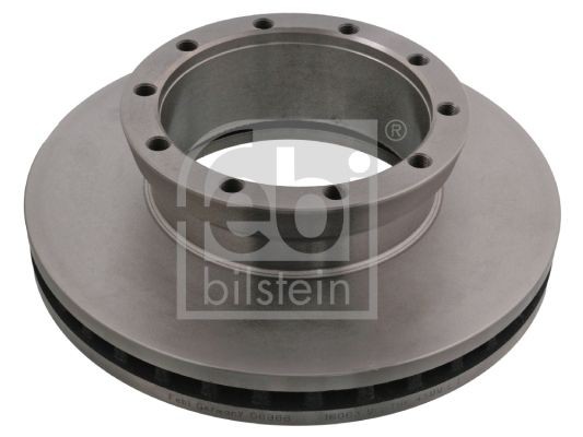 FEBI BILSTEIN Front Axle, 396x48mm, 10x215, internally vented, coated Ø: 396mm, Num. of holes: 10, Brake Disc Thickness: 48mm Brake rotor 06986 buy