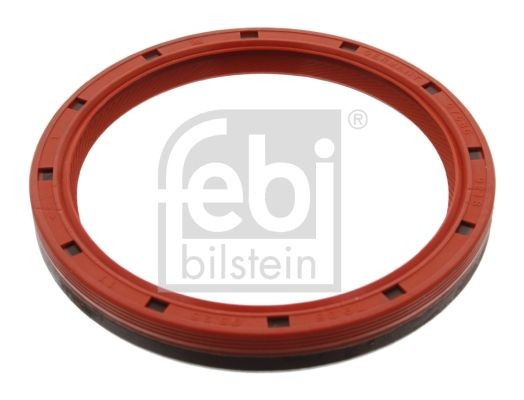 07686 FEBI BILSTEIN Crankshaft oil seal FORD transmission sided, MVQ (silicone rubber)