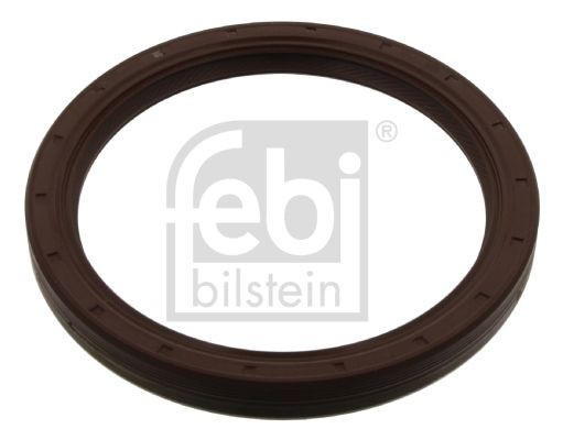 FEBI BILSTEIN 07690 Crankshaft seal transmission sided, MVQ (silicone rubber)