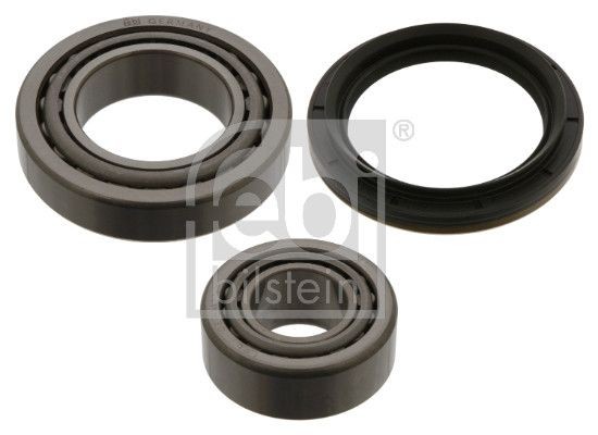 FEBI BILSTEIN 08146 Wheel bearing kit Front Axle Left, Front Axle Right, with shaft seal, 73 mm, Tapered Roller Bearing