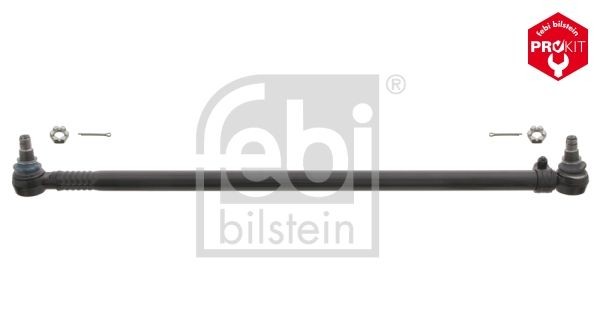 FEBI BILSTEIN Front Axle, from the steering gear to the idler arm 2nd axle, with crown nut, Bosch-Mahle Turbo NEW Centre Rod Assembly 08855 buy