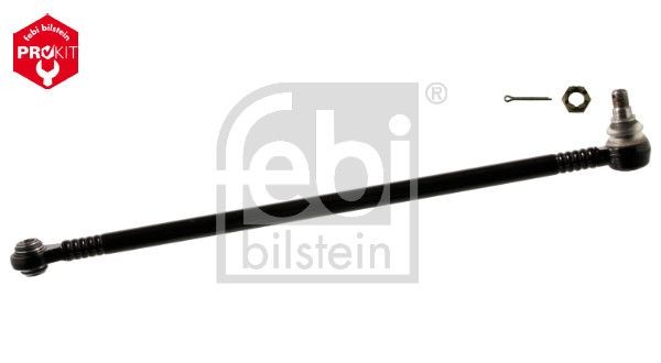 FEBI BILSTEIN 09919 Centre Rod Assembly from 1st idler arm to the 2nd idler arm, with crown nut and split pin, with crown nut, Bosch-Mahle Turbo NEW