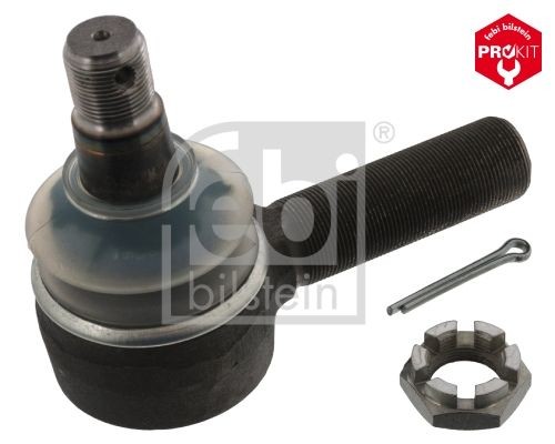 FEBI BILSTEIN Cone Size 30 mm, Bosch-Mahle Turbo NEW, Front Axle Right, with crown nut Cone Size: 30mm, Thread Type: with right-hand thread Tie rod end 09985 buy