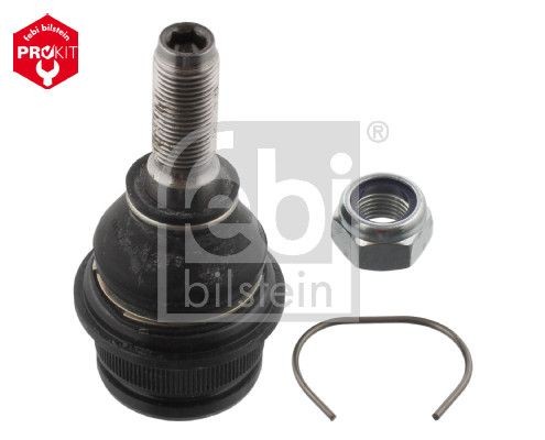 10577 Suspension ball joint 10577 FEBI BILSTEIN Front Axle Left, Upper, Front Axle Right, with retaining ring, with lock nuts, Bosch-Mahle Turbo NEW, 17,9mm, for control arm