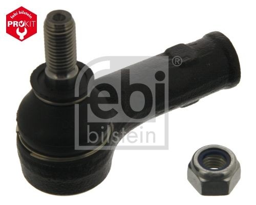 FEBI BILSTEIN Bosch-Mahle Turbo NEW, Front Axle Left, with self-locking nut Tie rod end 10587 buy