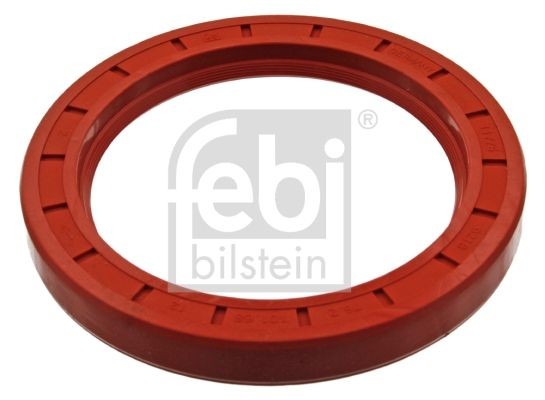 FEBI BILSTEIN frontal sided, MVQ (silicone rubber) Inner Diameter: 76,2mm Shaft seal, crankshaft 11775 buy