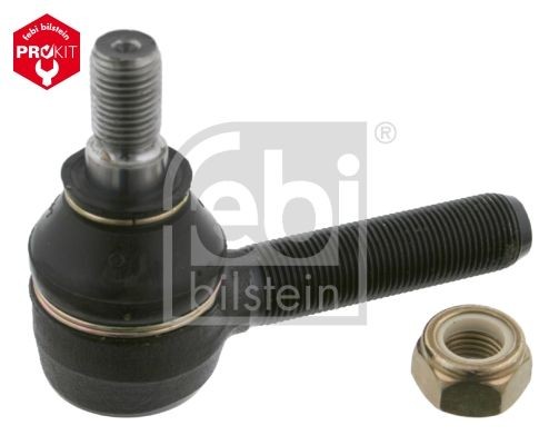 FEBI BILSTEIN 11873 Track rod end Cone Size 18 mm, Bosch-Mahle Turbo NEW, Front Axle Left, with self-locking nut