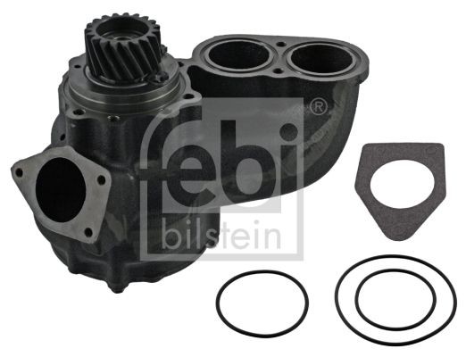 FEBI BILSTEIN Number of Teeth: 19, Grey Cast Iron, with gaskets/seals, with gear Water pumps 11943 buy