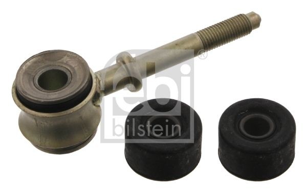 FEBI BILSTEIN 12096 Anti-roll bar link Front Axle Left, Front Axle Right, 100mm, M10 x 1,25 , with rubber mounts, Steel