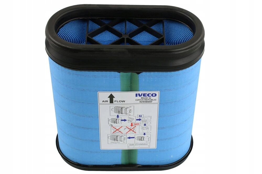IVECO 283mm, 137mm, 263mm, Filter Insert Length: 263mm, Width: 137mm, Height: 283mm Engine air filter 42558097 buy