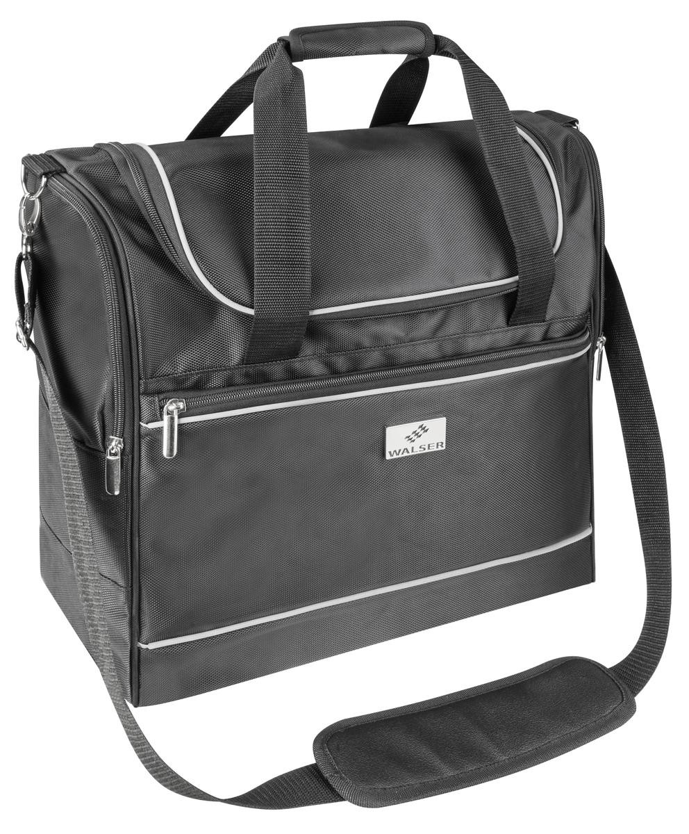 29973 WALSER Travel Bag Kofferraumtasche Polyester, PVC, schwarz