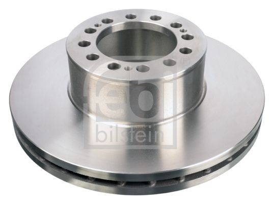 FEBI BILSTEIN Front Axle, 432x45mm, 12x168, internally vented, Coated Ø: 432mm, Num. of holes: 12, Brake Disc Thickness: 45mm Brake rotor 12731 buy