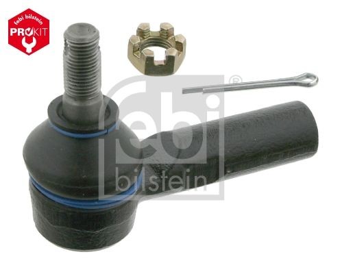 FEBI BILSTEIN 12913 Track rod end Bosch-Mahle Turbo NEW, Front Axle Left, Front Axle Right, with crown nut