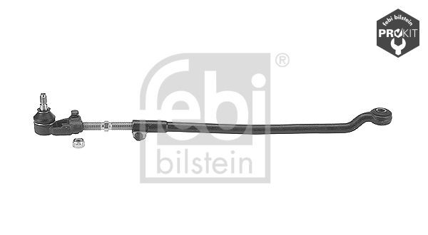 14135 FEBI BILSTEIN Tie rod end SAAB Front Axle Left, with lock nuts, Bosch-Mahle Turbo NEW