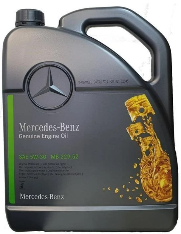 Buy Motor oil Mercedes-Benz petrol A000989950213AMEE Genuine Engine Oil 5W-30, 5l