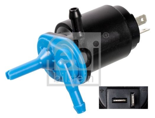 FEBI BILSTEIN 14368 Water pump, headlight cleaning Lancia Ypsilon 843 1.2 60 hp Petrol 2011 price