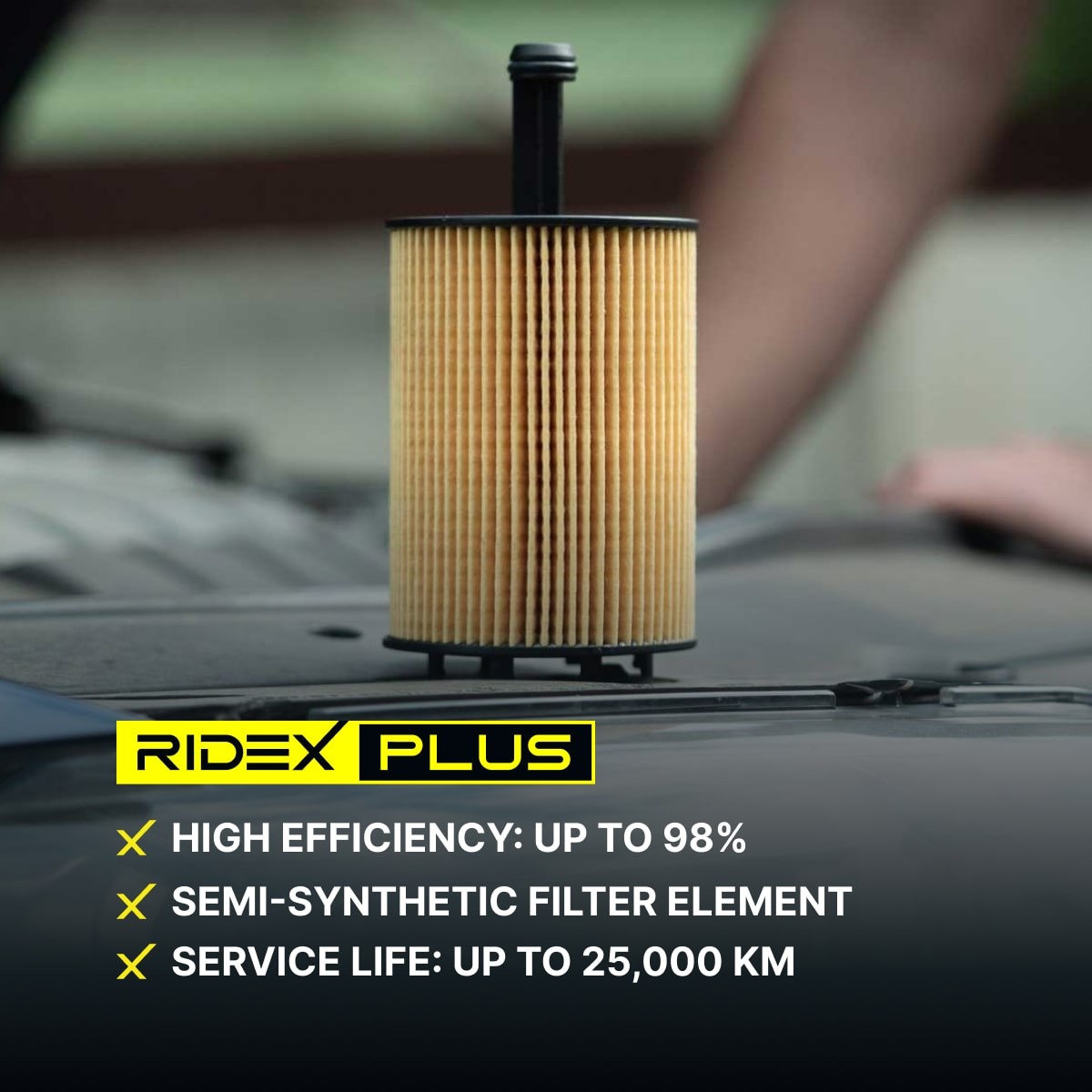 RIDEX PLUS Engine oil filter 7O0097P buy online