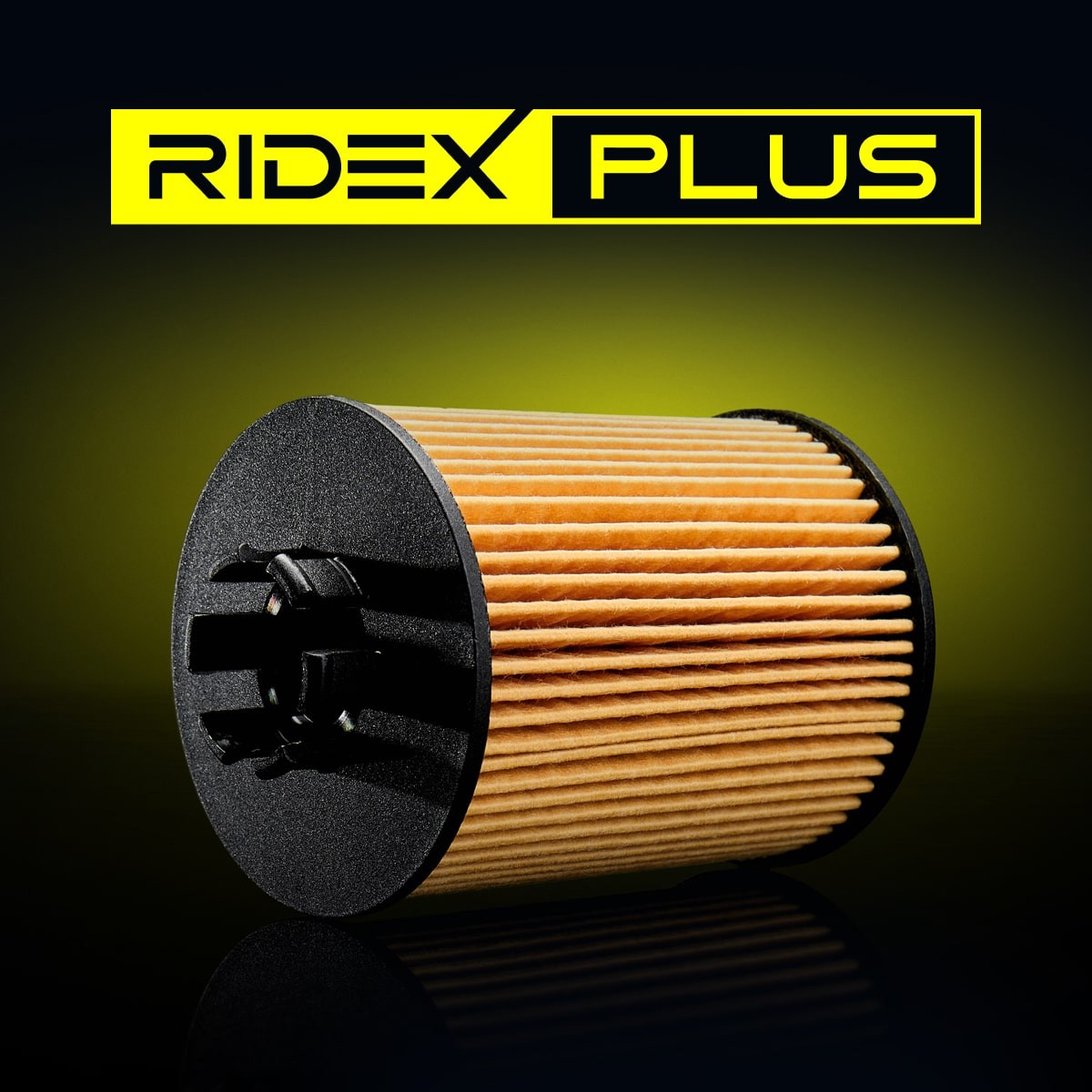 RIDEX PLUS 7O0092P Engine oil filter with seal, Filter Insert
