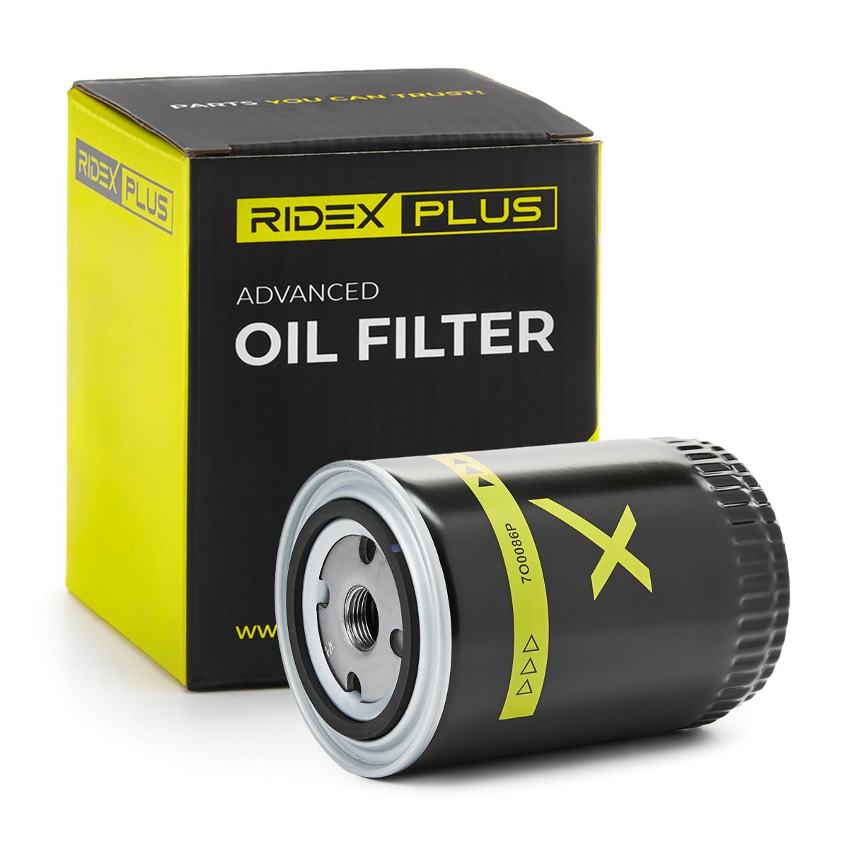 RIDEX PLUS 7O0086P Oil filter 2951 957