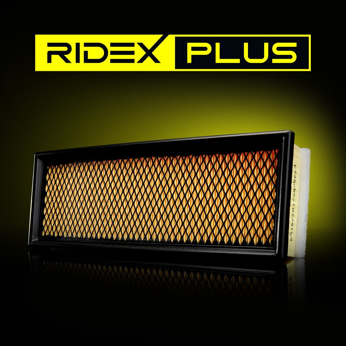 8A0267P Air filter 8A0267P RIDEX PLUS 123,5mm, 168mm, Filter Insert