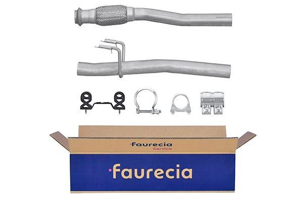 8LA 366 000-751 HELLA Exhaust pipes VOLVO Front, with mounting parts