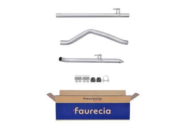 8LA 366 004-141 HELLA Exhaust pipes MERCEDES-BENZ Rear, with mounting parts