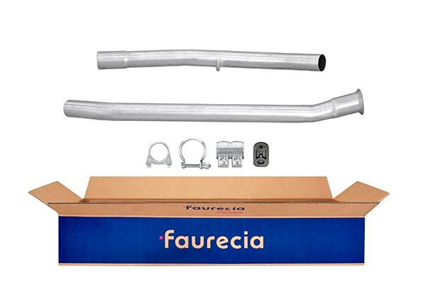 8LA 366 007-011 HELLA Exhaust pipes PEUGEOT with mounting parts