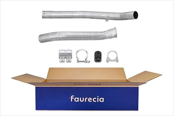 8LA 366 007-291 HELLA Exhaust pipes PEUGEOT with mounting parts