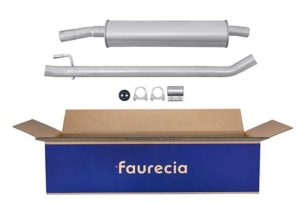 HELLA 8LC 366 023-481 Middle silencer PEUGEOT EXPERT 2003 in original quality