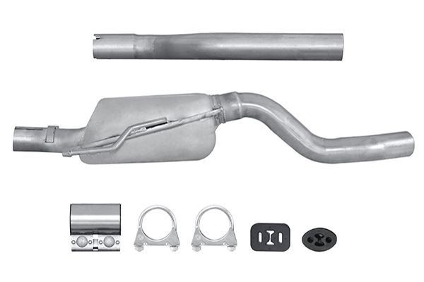 HELLA Middle exhaust pipe 8LC 366 023-731 for FIAT BRAVA, BRAVO