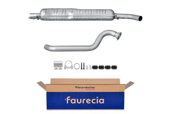 HELLA 8LC 366 024-671 Opel ZAFIRA 2005 Exhaust middle section