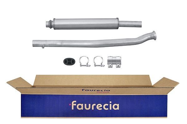 Peugeot 408 Middle silencer HELLA 8LC 366 025-041 cheap