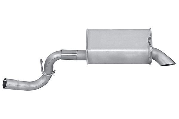 8LD366028021 Exhaust muffler Easy2Fit – PARTNERED with Faurecia HELLA 8LD 366 028-021 review and test