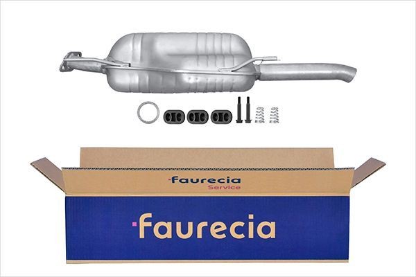 e21 03 1224 HELLA 8LD366031241 Exhaust silencer Opel Astra G Saloon 1.7 DTI 16V 75 hp Diesel 2005 price
